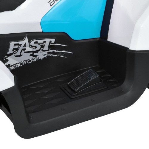 Детский квадроцикл M 6222EBLR-1-4, бело-голубой