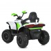 Детский квадроцикл M 6222EBLR-1-5, бело-зеленый