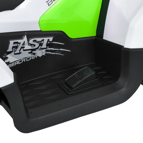 Детский квадроцикл M 6222EBLR-1-5, бело-зеленый