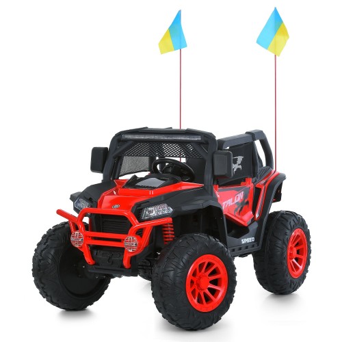 Детский электромобиль джип M 6131EBLR-3(24V), красный
