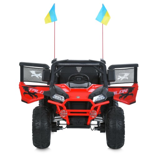 Детский электромобиль джип M 6131EBLR-3(24V), красный