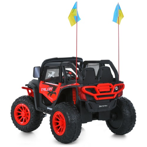 Детский электромобиль джип M 6131EBLR-3(24V), красный