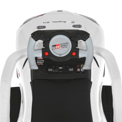 Каталка-толокар детская M 6129EL-1, белая