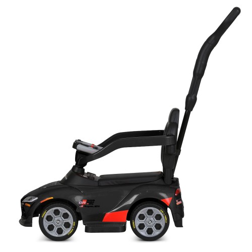 Каталка-толокар дитяча M 6129EL-2, чорна