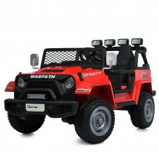 Дитячий електромобіль джип M 6108EBLR-3(24V), червоний