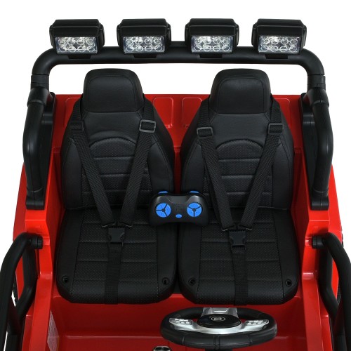 Дитячий електромобіль джип M 6108EBLR-3(24V), червоний