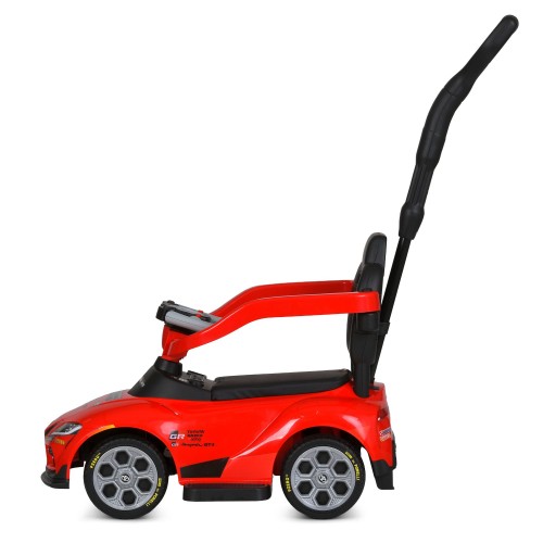 Каталка-толокар детская M 6129EL-3, красная