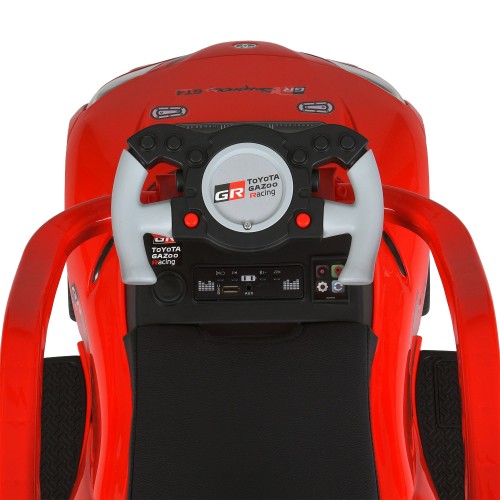 Каталка-толокар детская M 6129EL-3, красная