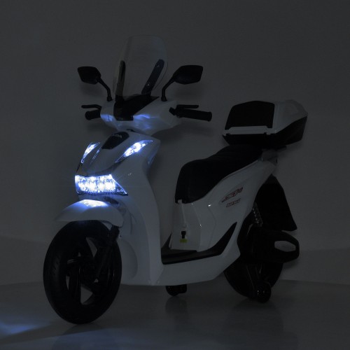 Детский мотоцикл M 6535EL-1(24V), белый