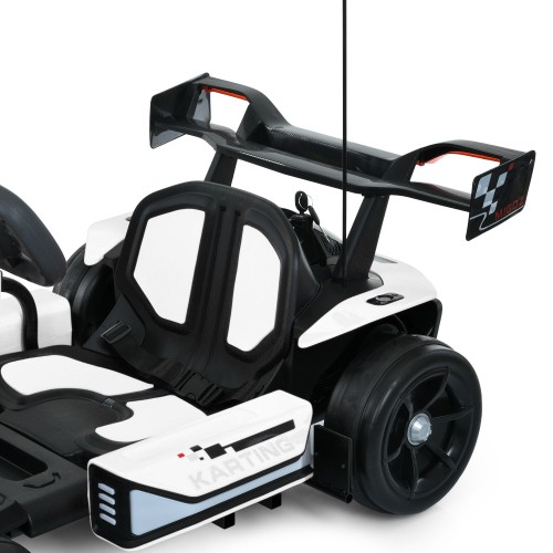 Детский карт M 6148EBL-1(24V), белый