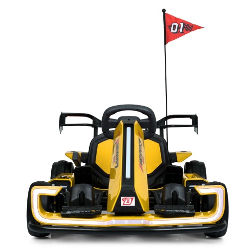 Детский карт M 6148EBL-6(24V), желтый