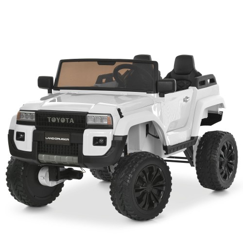 Детский электромобиль джип M 6296EBLR-1(24V), белый