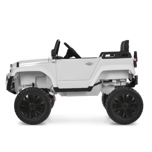 Детский электромобиль джип M 6296EBLR-1(24V), белый