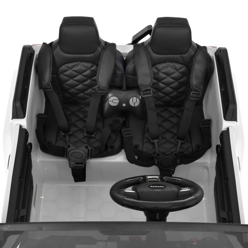 Детский электромобиль джип M 6296EBLR-1(24V), белый