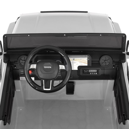 Дитячий електромобіль джип M 6296EBLR-11(24V), сiрий