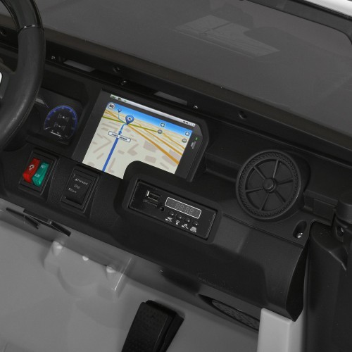 Дитячий електромобіль джип M 6296EBLR-11(24V), сiрий