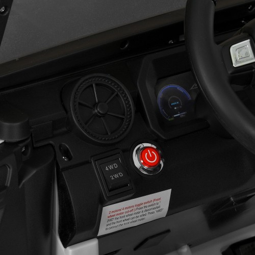 Дитячий електромобіль джип M 6296EBLR-11(24V), сiрий