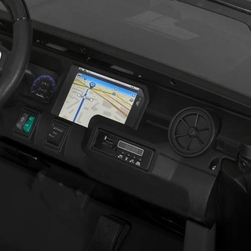 Дитячий електромобіль джип M 6296EBLR-2(24V), чорний