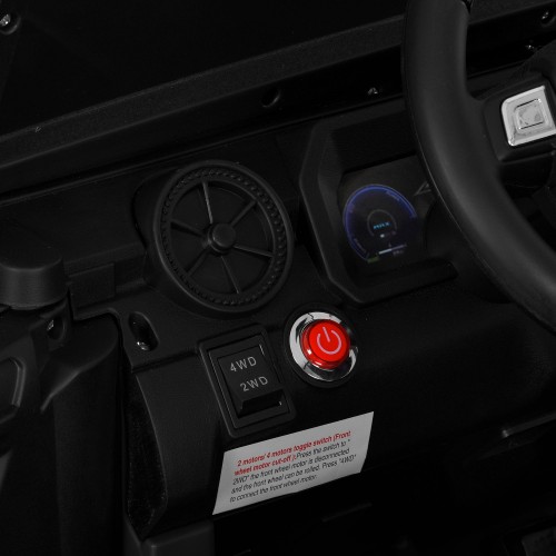 Дитячий електромобіль джип M 6296EBLR-2(24V), чорний