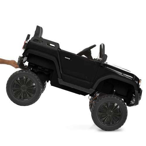 Дитячий електромобіль джип M 6296EBLR-2(24V), чорний