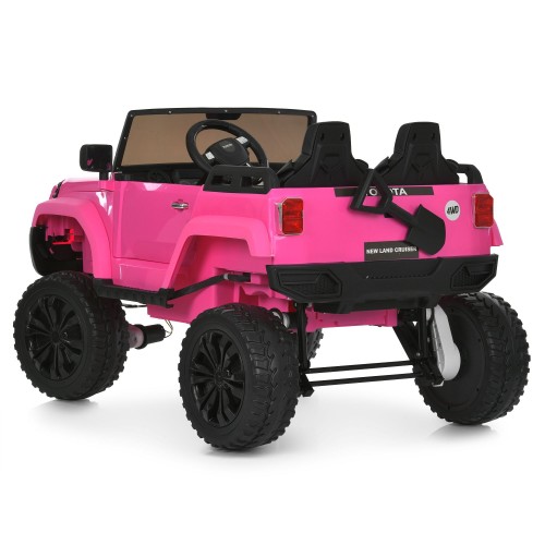 Дитячий електромобіль джип M 6296EBLR-8(24V), рожевий