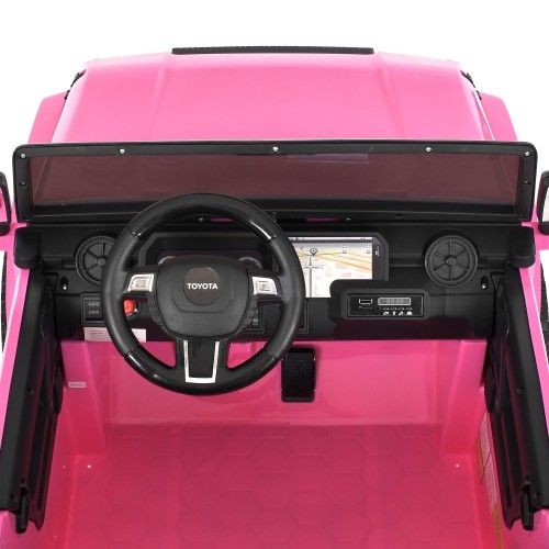 Дитячий електромобіль джип M 6296EBLR-8(24V), рожевий