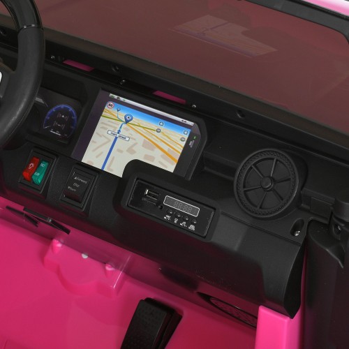 Дитячий електромобіль джип M 6296EBLR-8(24V), рожевий