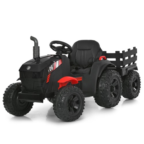 Дитячий трактор M 6295EBLR-2, чорний