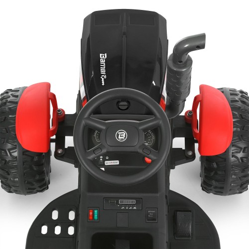 Дитячий трактор M 6295EBLR-2, чорний