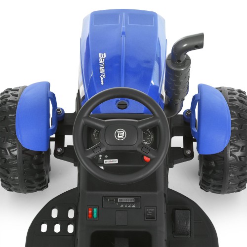 Дитячий трактор M 6295EBLR-4, синiй