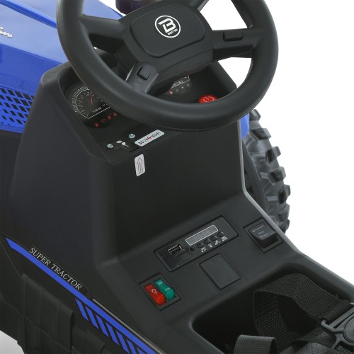 Дитячий трактор M 6295EBLR-4, синiй
