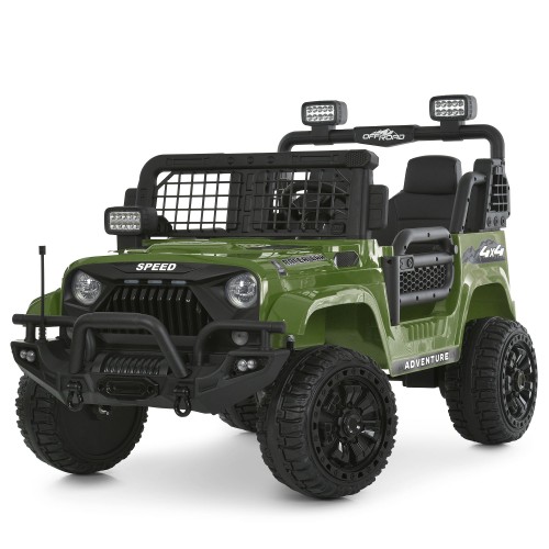 Детский электромобиль джип M 6270EBLR-10(24V), хаки
