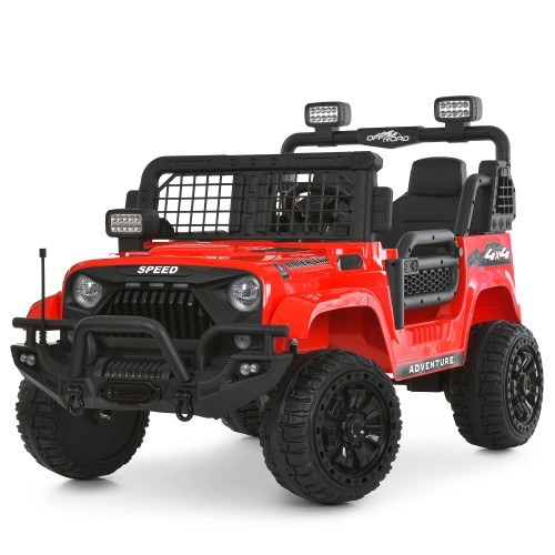Детский электромобиль джип M 6270EBLR-3(24V), красный