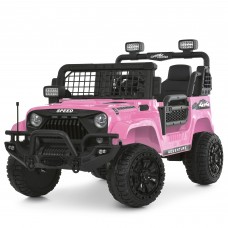 Детский элетромобиль джип M 6270EBLR-8(24V), розовый