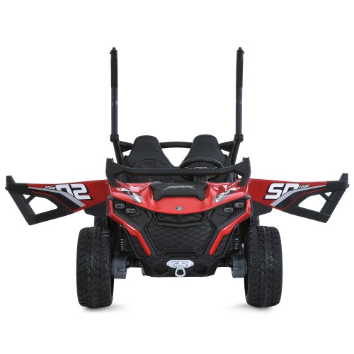 Дитячий електромобіль джип M 6075EBLR-3(24V), червоний