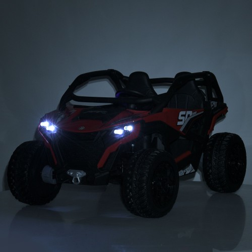 Дитячий електромобіль джип M 6075EBLR-3(24V), червоний