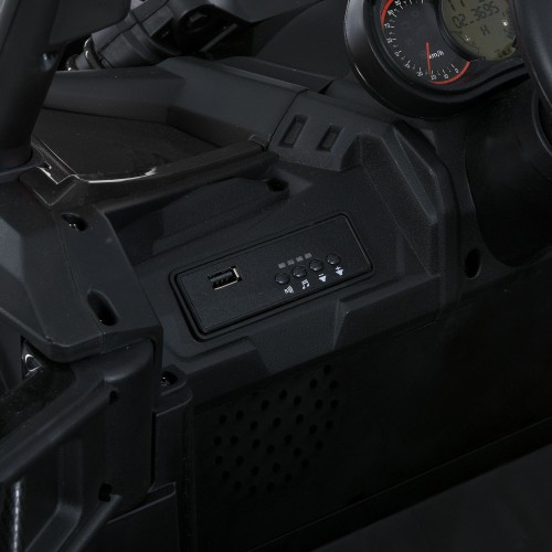 Дитячий електромобіль джип M 6070EBLR-2(24V), чорний
