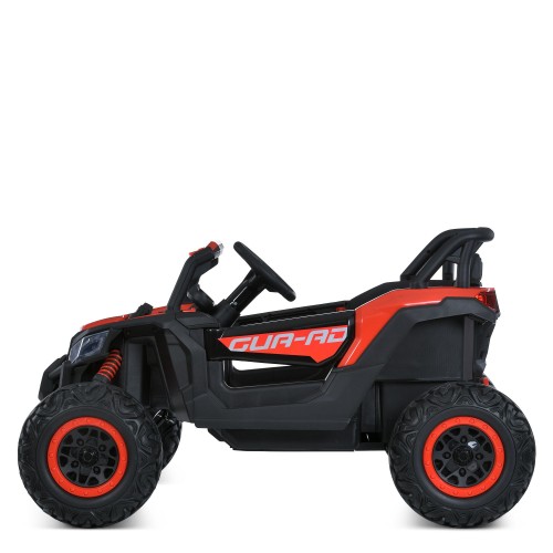 Дитячий електромобіль джип M 6070EBLR-3(24V), червоний