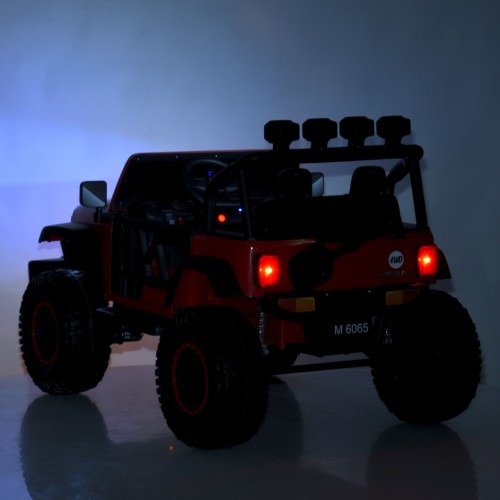 Дитячий електромобіль джип M 6065EBLR-11, сiрий