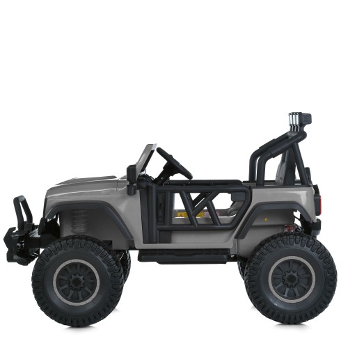 Дитячий електромобіль джип M 6065EBLR-11, сiрий