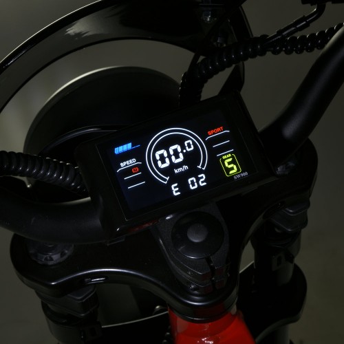 Електрофетбайк PROFI GHOST 20д. GS-2003, червоний