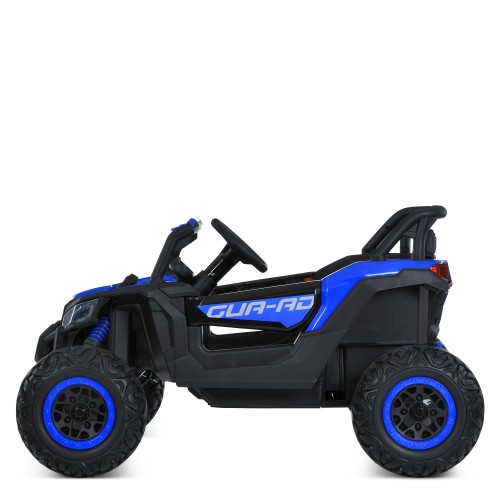 Дитячий електромобіль джип M 6070EBLR-4(24V), синiй