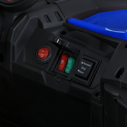 Дитячий електромобіль джип M 6070EBLR-4(24V), синiй