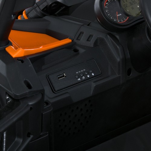 Детский электромобиль джип M 6070EBLR-7(24V), оранжевый