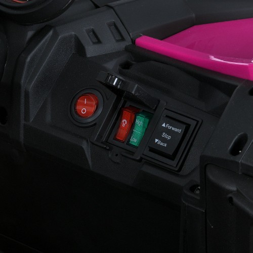 Дитячий електромобіль джип M 6070EBLR-8(24V), рожевий