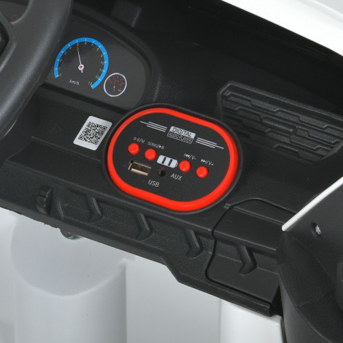 Машина детская M 6365EBLR-1, белая