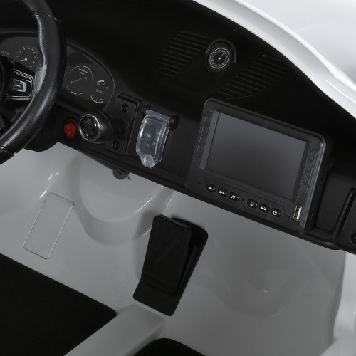 Машина детская M 6111(MP4)EBLR-1(24V), белая