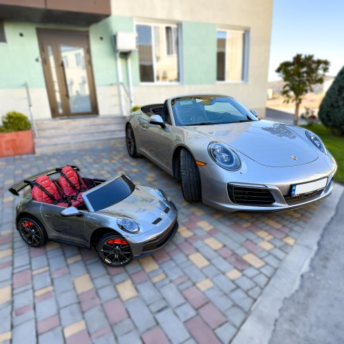 Машина дитяча M 6111(MP4)EBLRS-2(24V), чорна фарбована