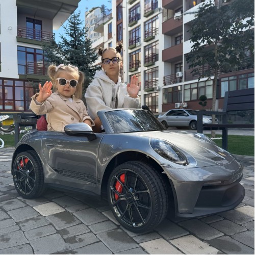 Машина дитяча M 6111(MP4)EBLRS-2(24V), чорна фарбована