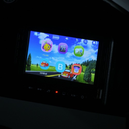 Машина детская M 6111(MP4)EBLRS-2(24V), черная крашеная